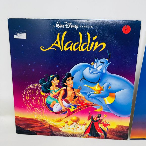 Walt Disney Animated Classic Aladdin Laserdisc PILA-1278 Japanese‎ - Picture 2 of 9